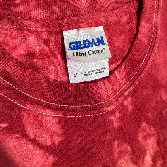 OU Sooners Crimson Tie Dye Tee Shirt 2 pairs of socks and Headband Size Medium - Picture 5 of 13